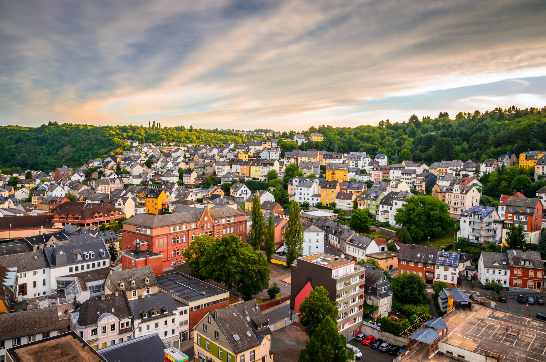 Luftaufnahme von Idar-Oberstein